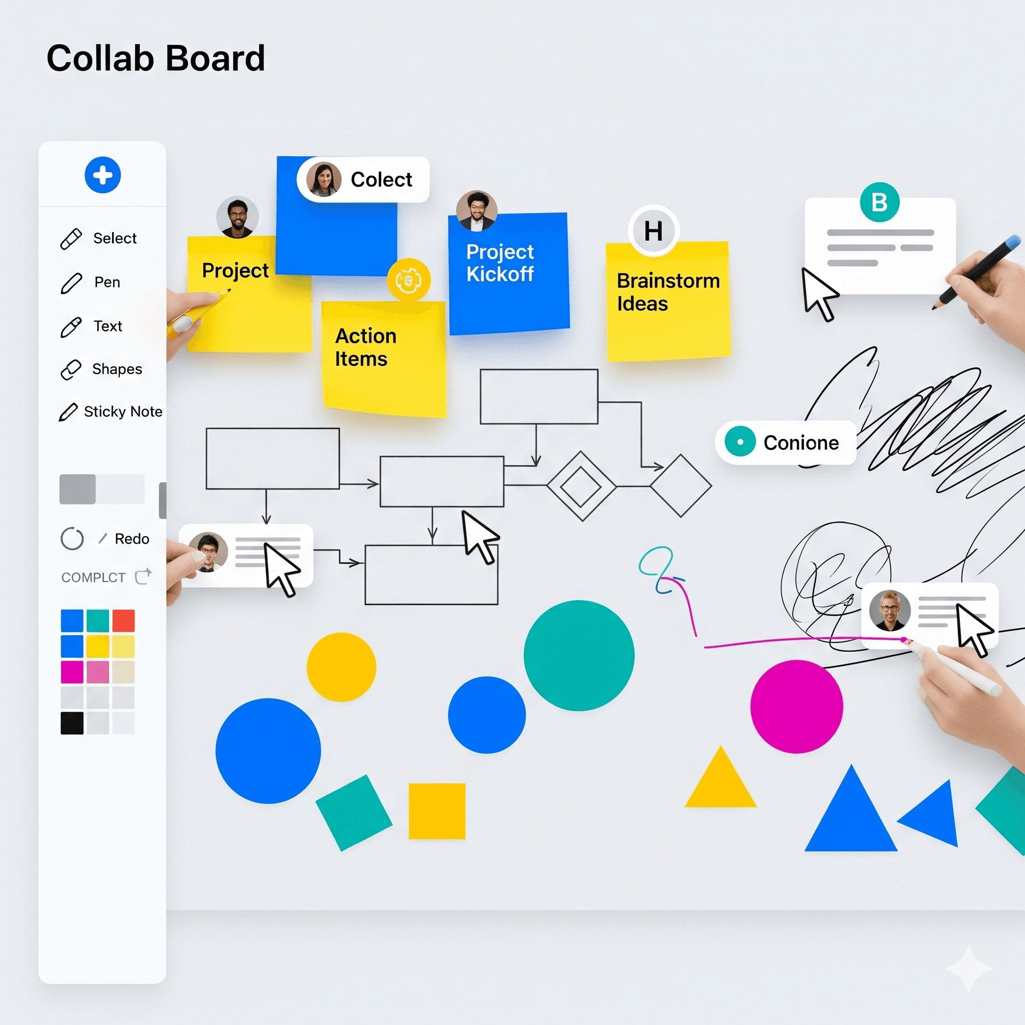 Collaborative Whiteboard (Collab-Board)
